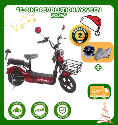 E-Bike Revolution MED URBAN 2 – Full Equipada camapaña navideña 2025
