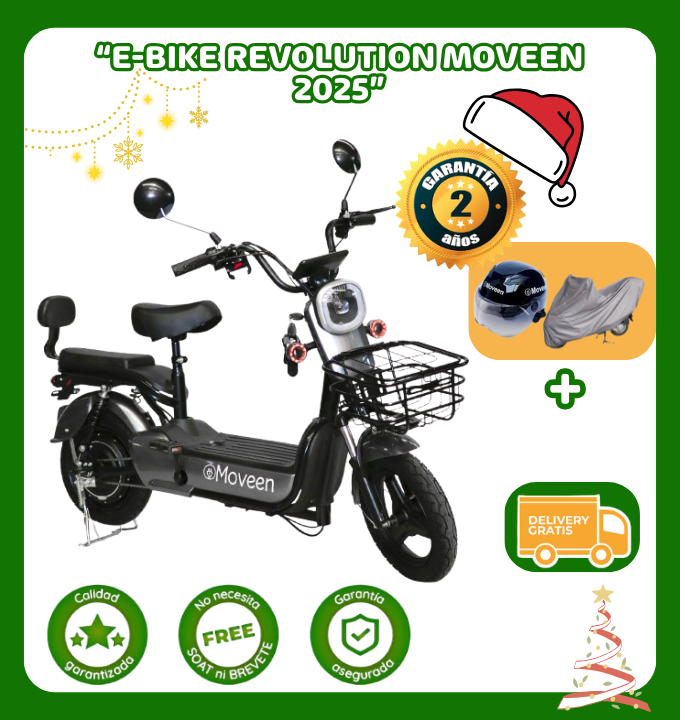 E-Bike Revolution MED URBAN 2 – Full Equipada camapaña navideña 2025